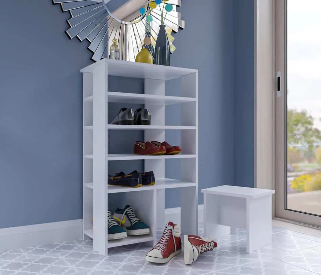 Casarredo Botník BRADLEY stolička - bílá - náhled 2