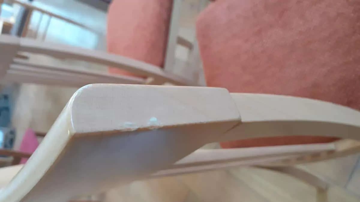 ATAN Jídelní židle K1 buk/terracotta - II.jakost POSLEDNÍ KUS - náhled 5