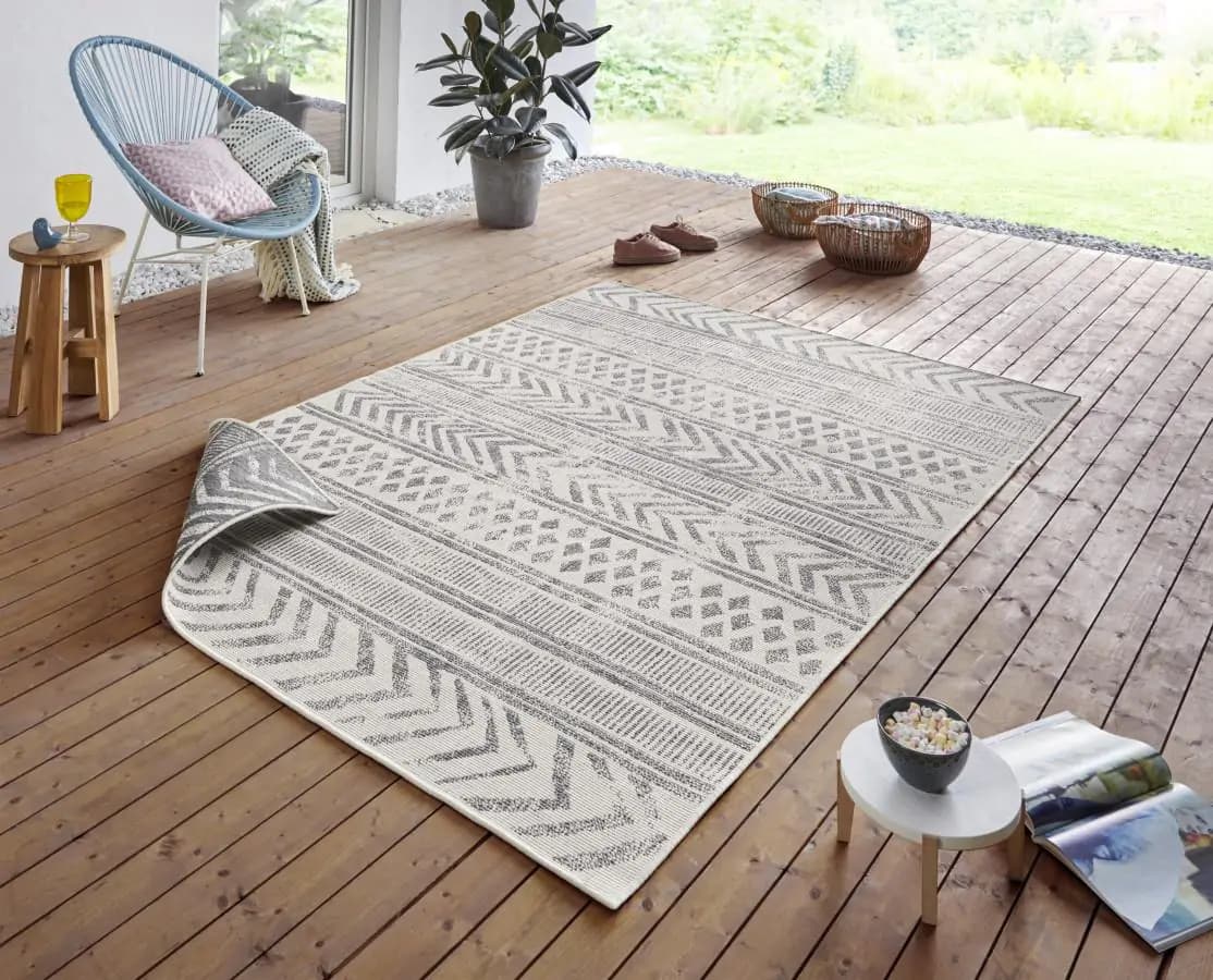 NORTHRUGS - Hanse Home koberce Kusový koberec Twin Supreme 103862 Biri Grey/Cream 80x150 cm - náhled 4