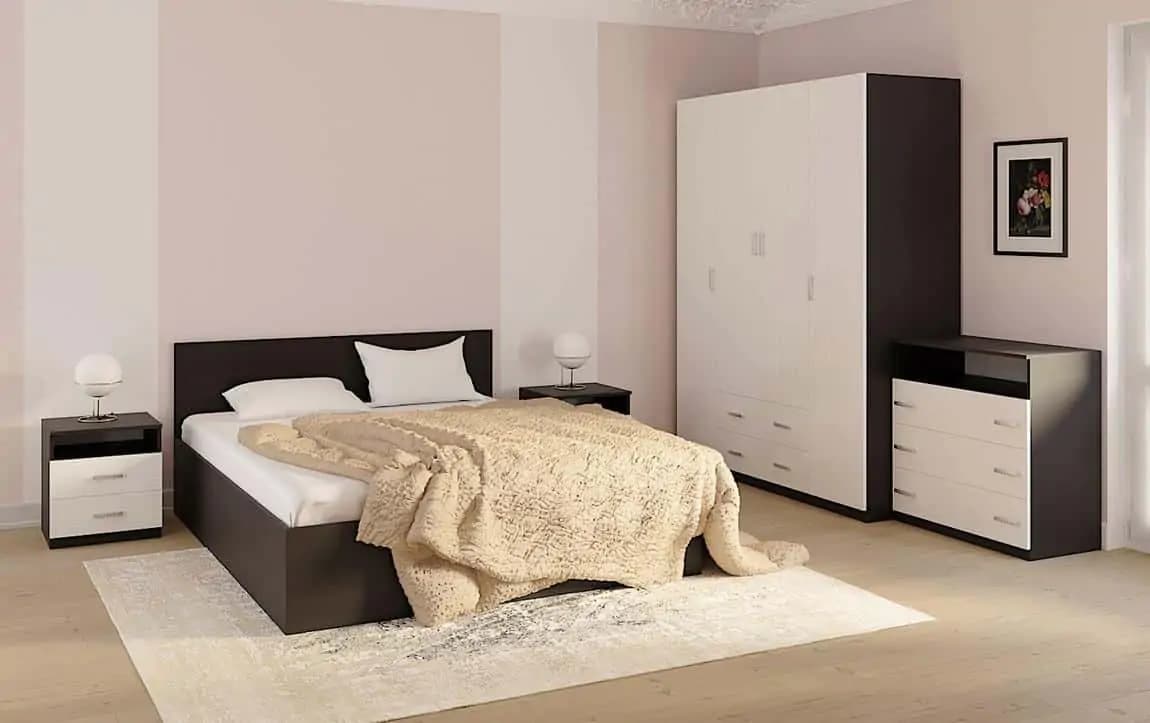 Casarredo Postel SANTOS 160x200 cm wenge - náhled 4