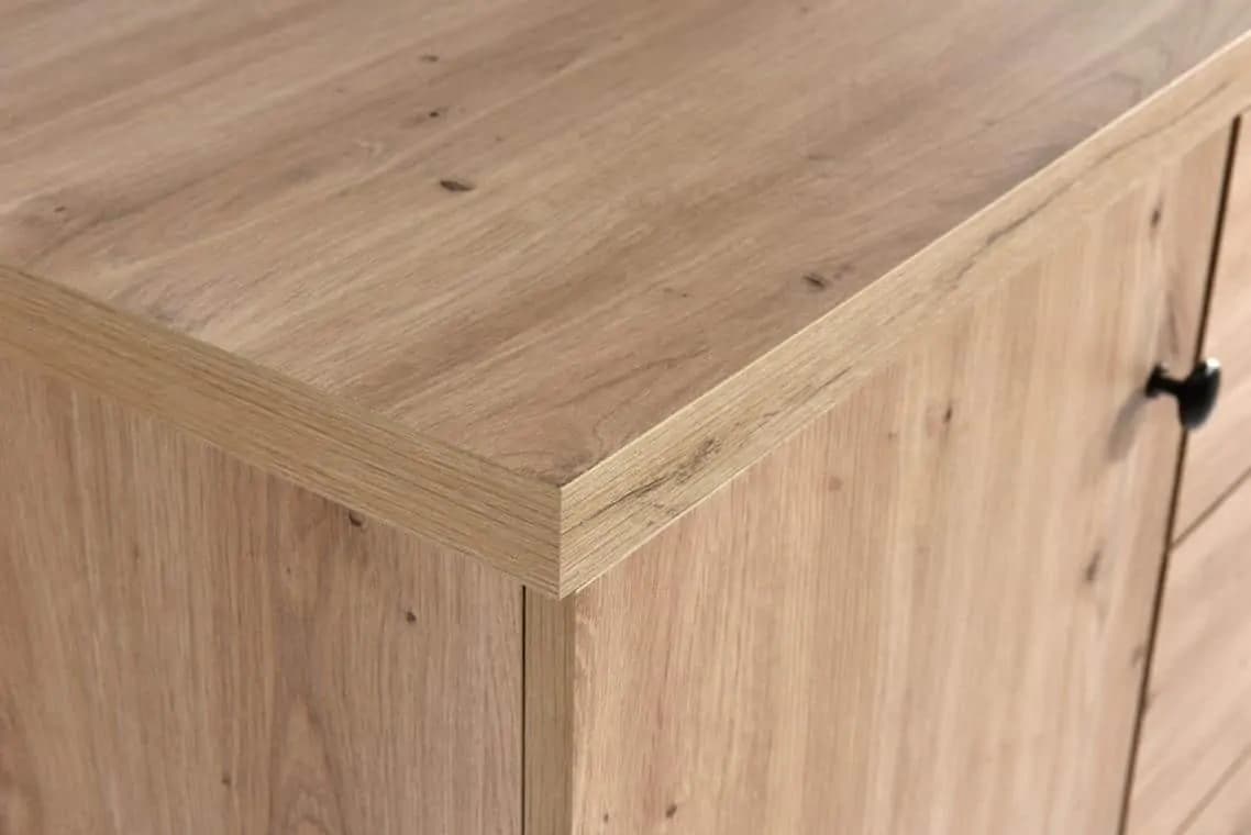 Casarredo Komoda rohová BARBUS dub artisan/černá - náhled 4