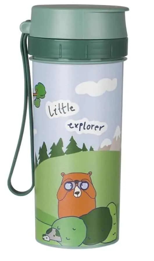 ROTHO Láhev 0,4 l KIDS EXPLORER - zelená