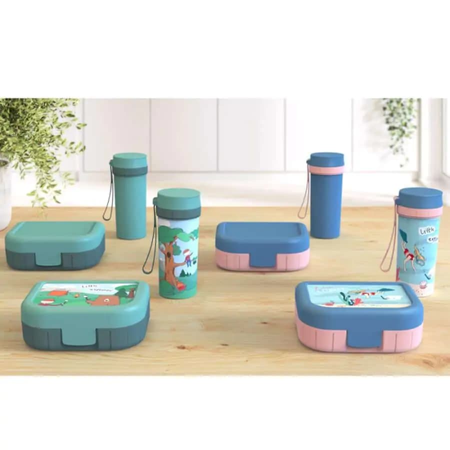 ROTHO Láhev 0,4 l KIDS EXPLORER - růžová - náhled 4