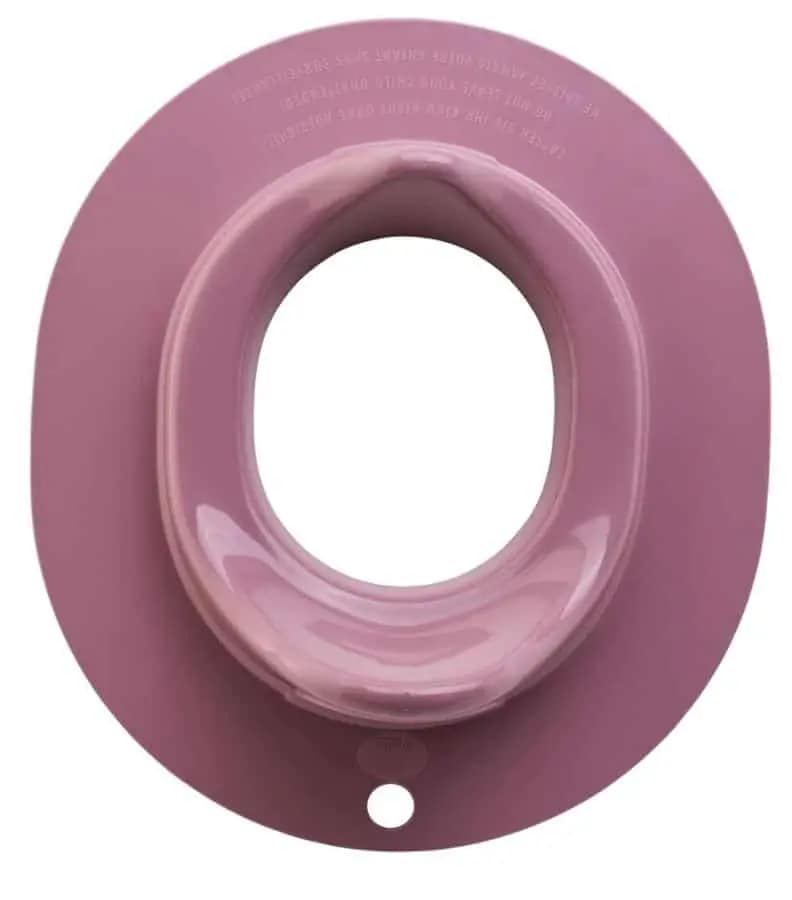 Rotho babydesign Sedátko na WC Bella Bambina - starorůžové - náhled 2