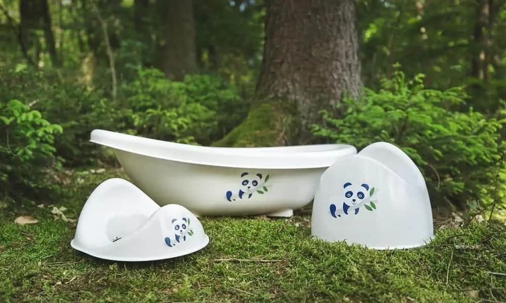 Rotho babydesign Sedátko na WC BIO s potiskem pandy - náhled 2