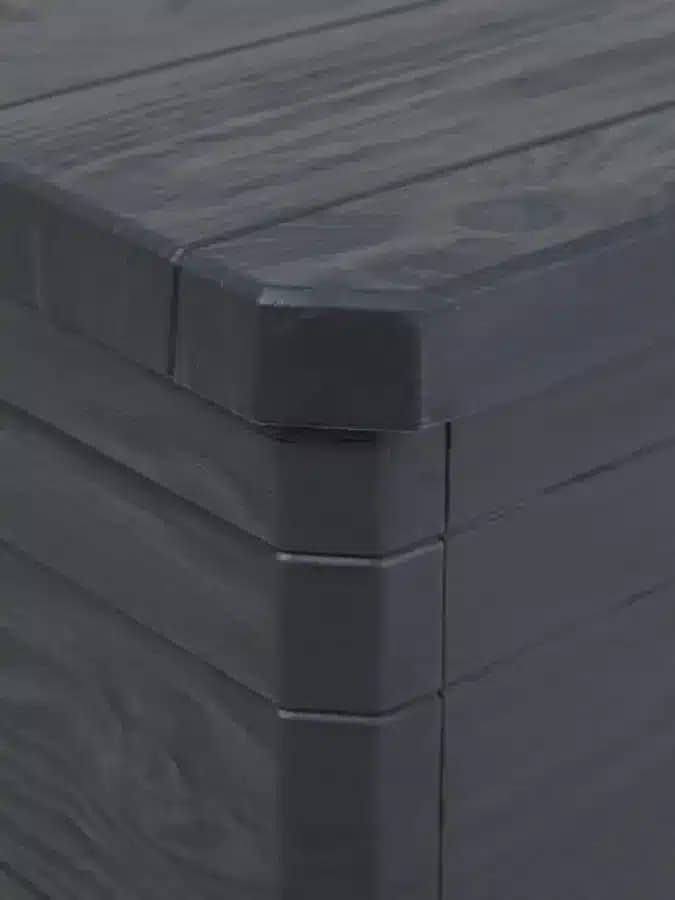 TOOMAX Úložný box WOODYS 90 L - grafit - náhled 2