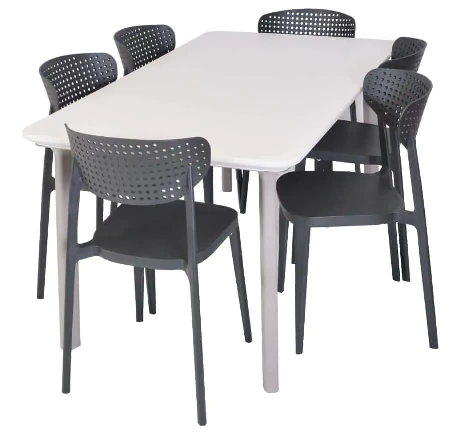 TOOMAX stůl ITALIA DINING - světle šedá - náhled 4