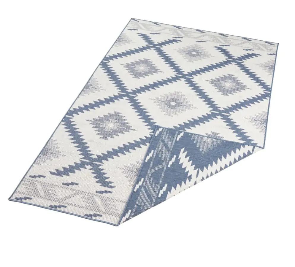 NORTHRUGS - Hanse Home koberce Kusový koberec Twin Supreme 103430 Malibu blue creme 120x170 cm - náhled 5