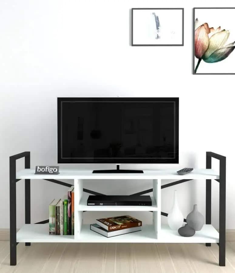 Casarredo Televizní stolek KEPLER bílá - náhled 2