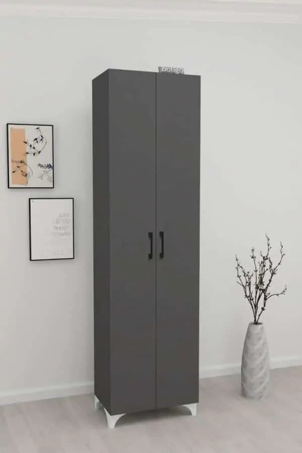Casarredo Komoda vysoká 2D CARTER 8 barva antracit