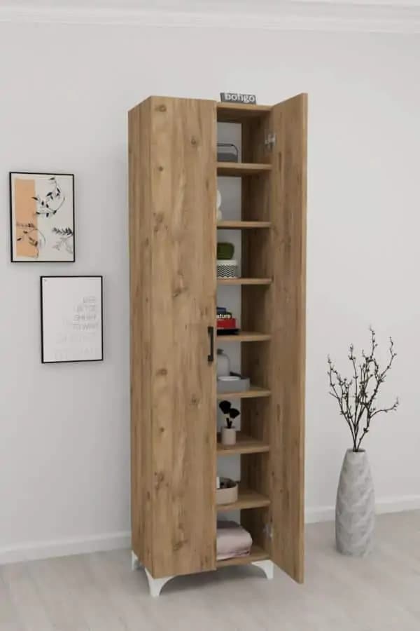 Casarredo Komoda vysoká 2D CARTER 8 barva borovice - náhled 2