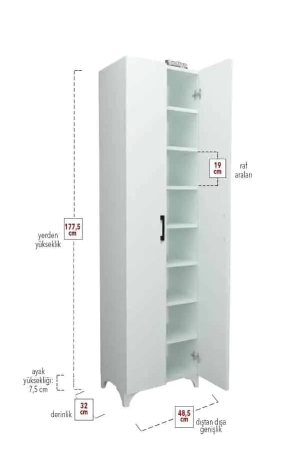 Casarredo Komoda vysoká 2D CARTER 8 barva borovice - náhled 4