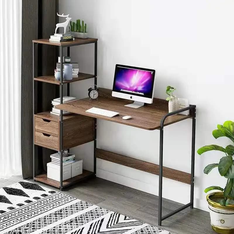 Casarredo OFFO psací stůl s regálem černý/ořech - náhled 2