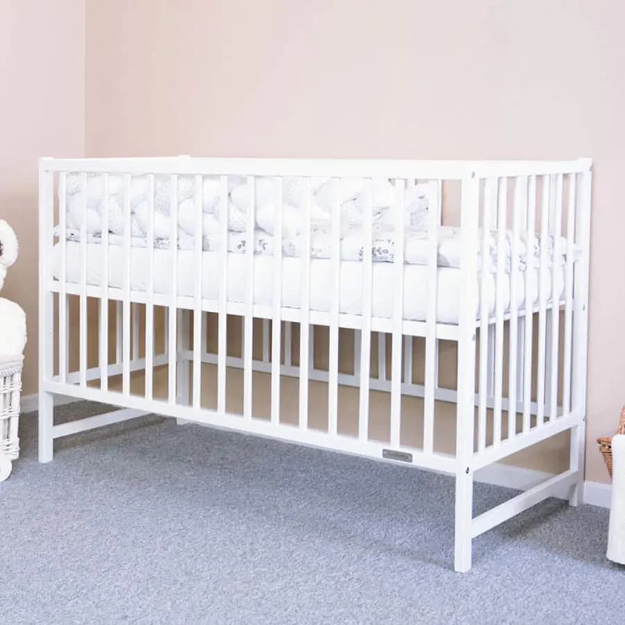 NEW BABY Dětská postýlka New Baby BASIC bílá - náhled 2