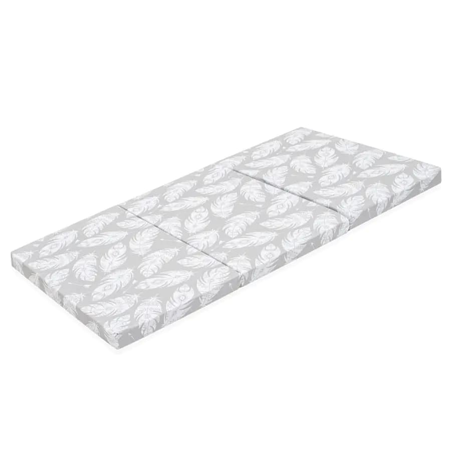 NEW BABY Skládací matrace New Baby STANDARD 120x60x5 cm pírka - náhled 2
