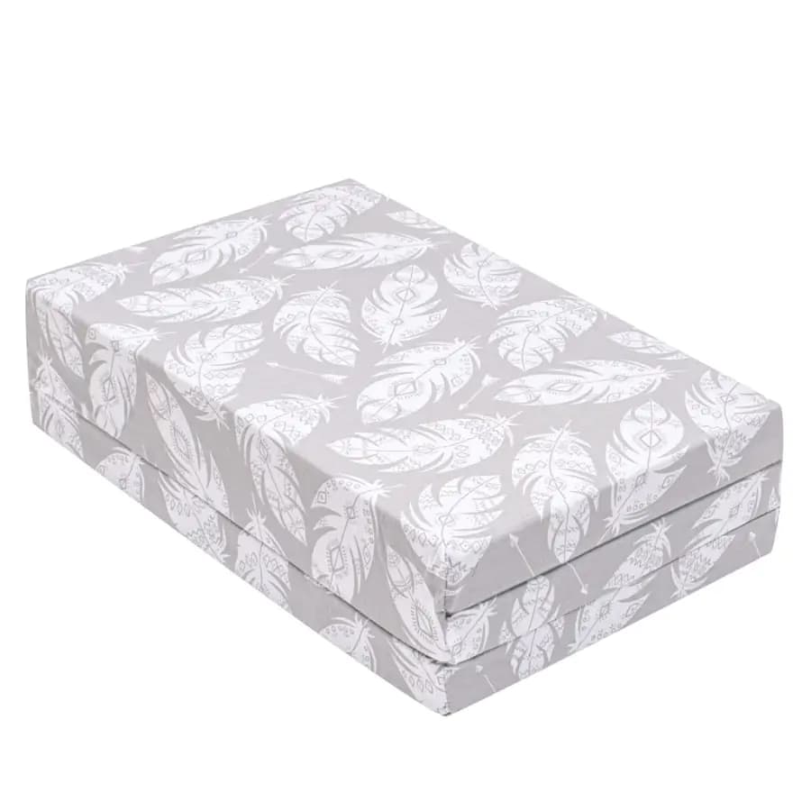 NEW BABY Skládací matrace New Baby STANDARD 120x60x5 cm pírka - náhled 3