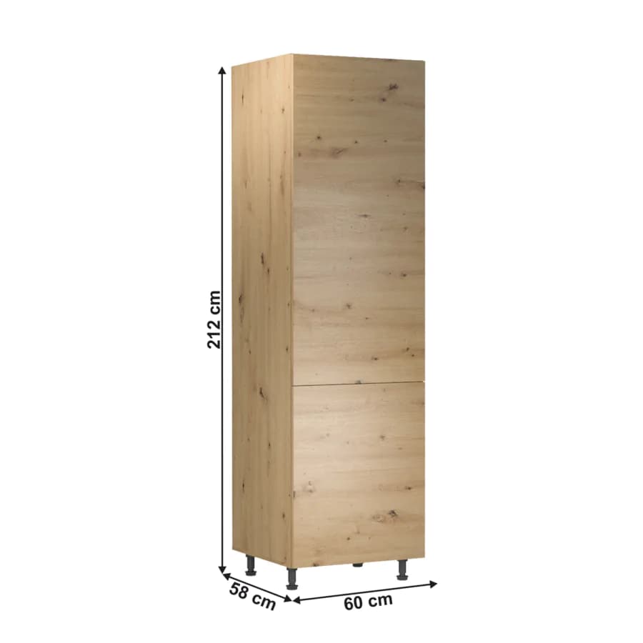 Tempo Kondela Potravinová skříňka LANGEN D60R levá - dub artisan - náhled 3