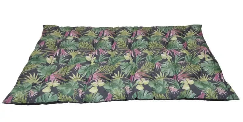 Axin Trading Matrace zahradní MAXI 180x115 cm - motiv monstera