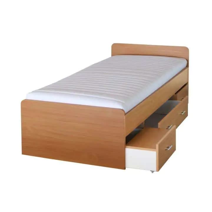 Tempo Kondela Postel DUET - 90x200 cm buk