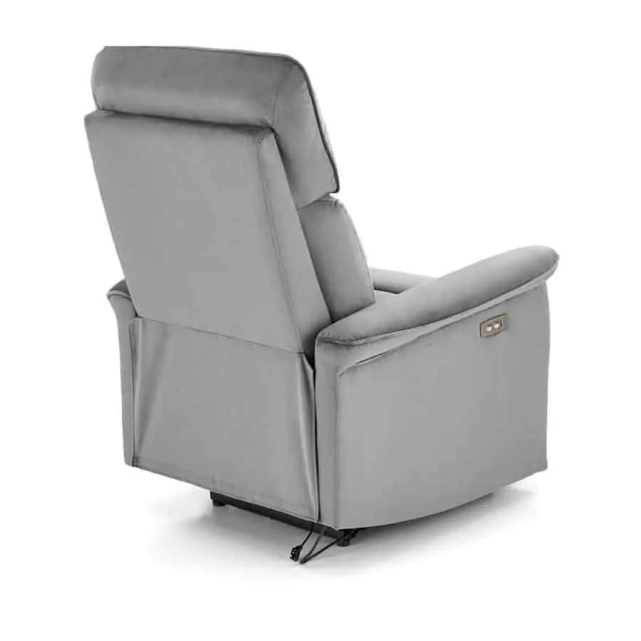 Halmar Relaxační křeslo SEMIR - šedé - náhled 4