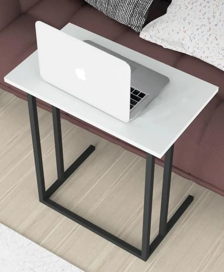 Casarredo Odkládací příruční stolek FRANZ bílá - náhled 3