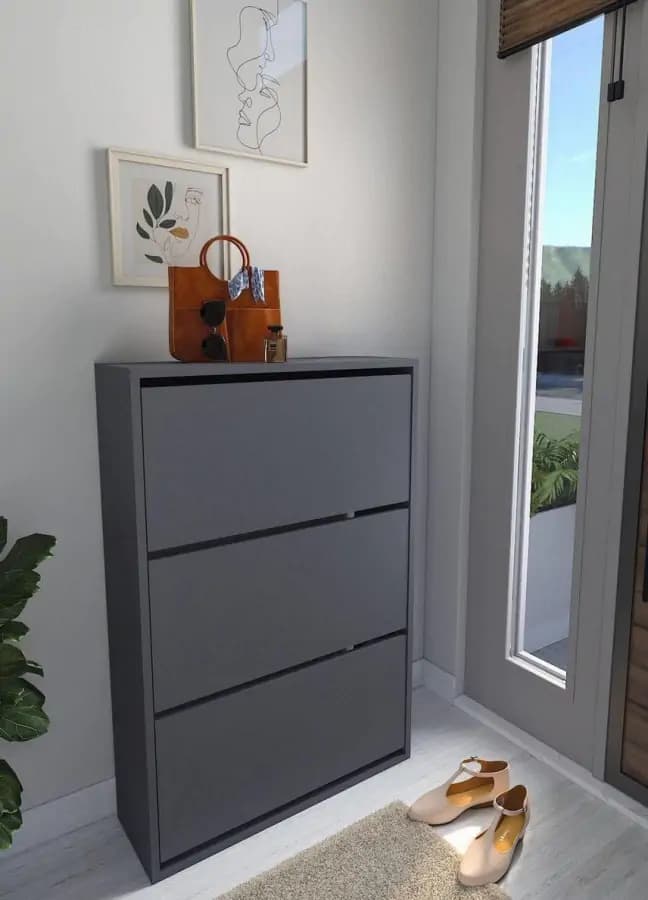 Casarredo Výklopný botník MAYER barva antracit