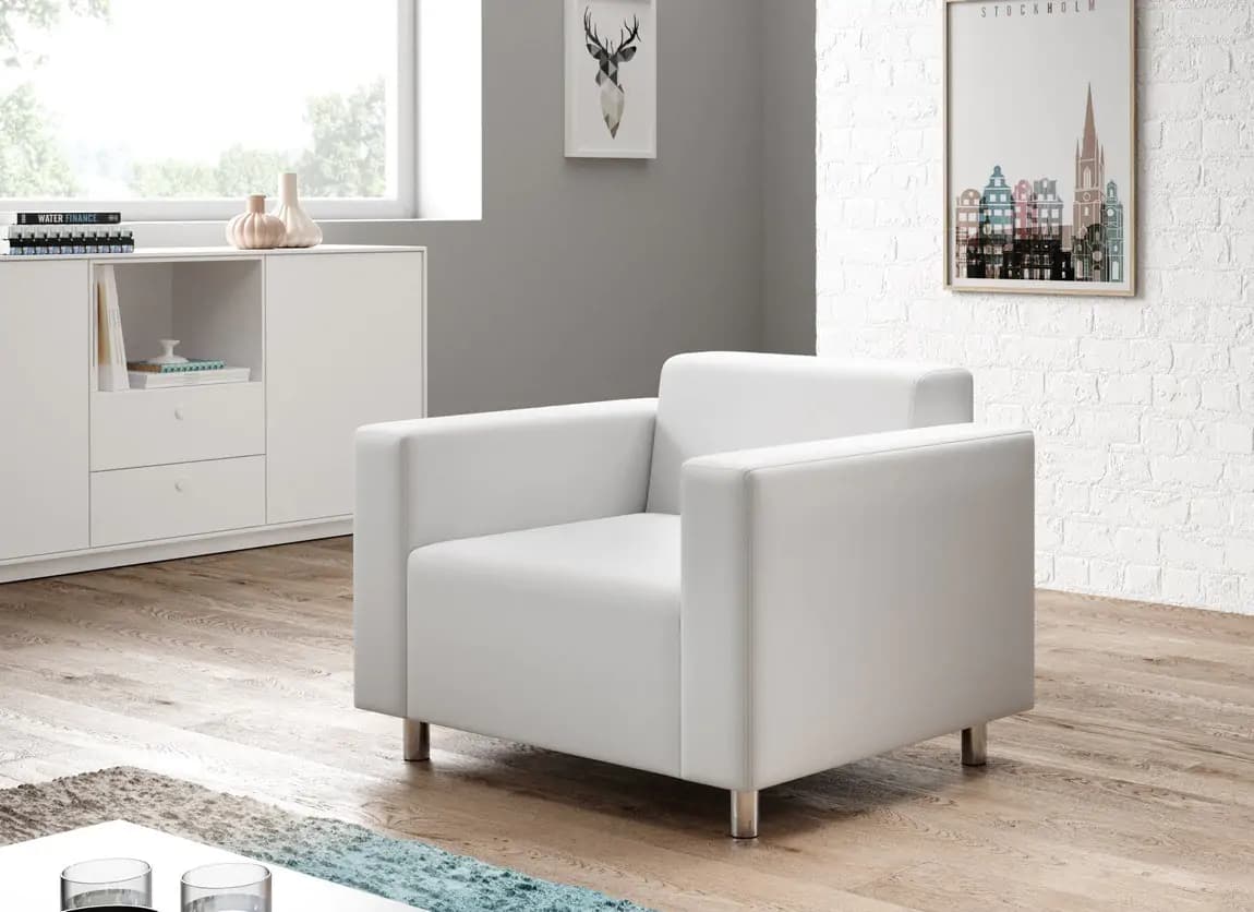 Casarredo Křeslo HALLE ekokůže Cayene 1115