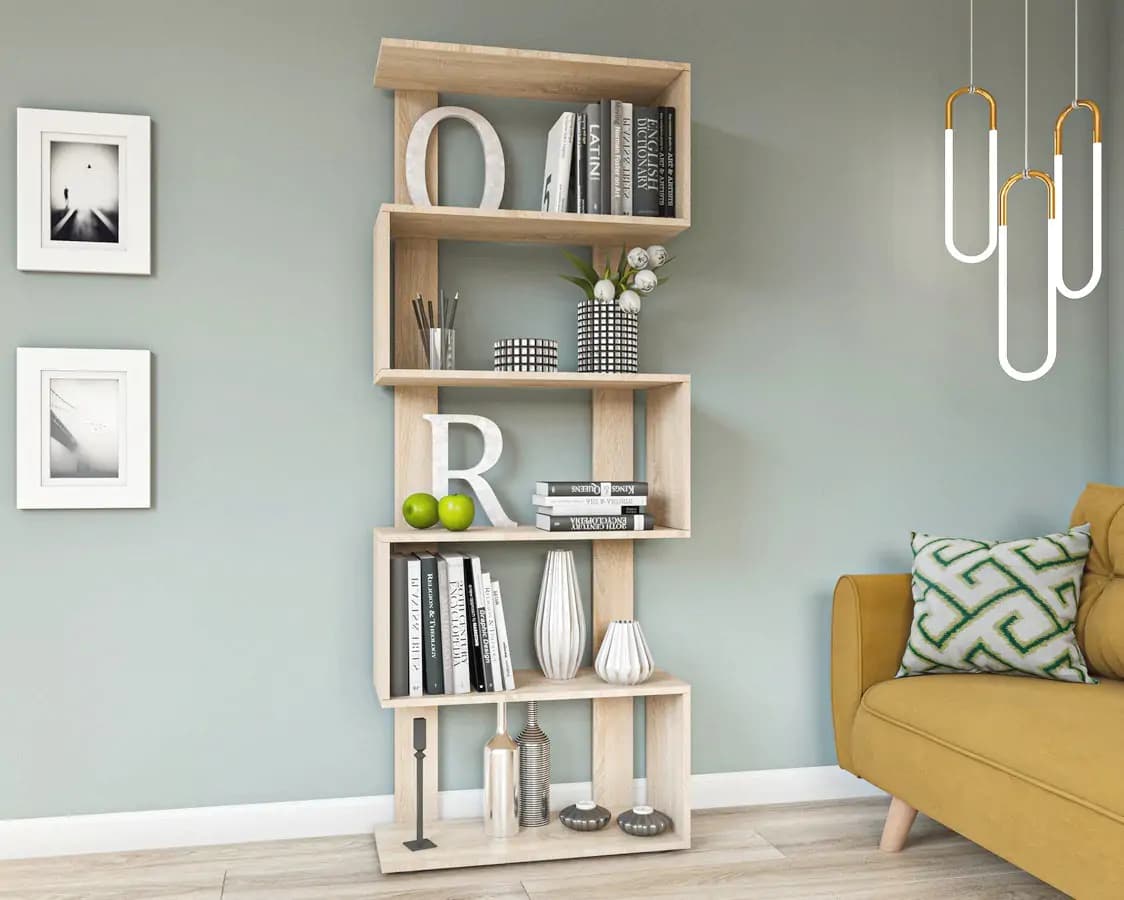 Casarredo Regál RAFAL 2 dub mléčný