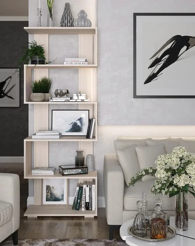 Casarredo Regál RAFAL 2 dub mléčný - náhled 4