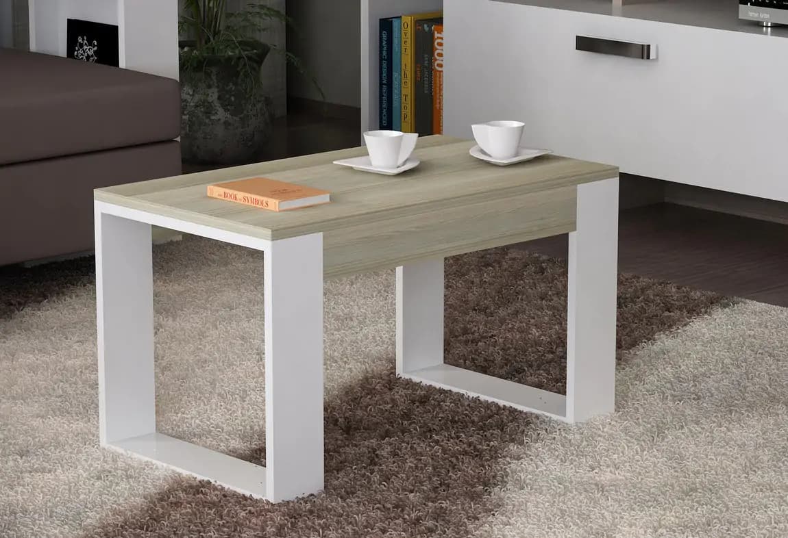Casarredo Konferenční stolek BRITOS bílá/cordoba - náhled 3