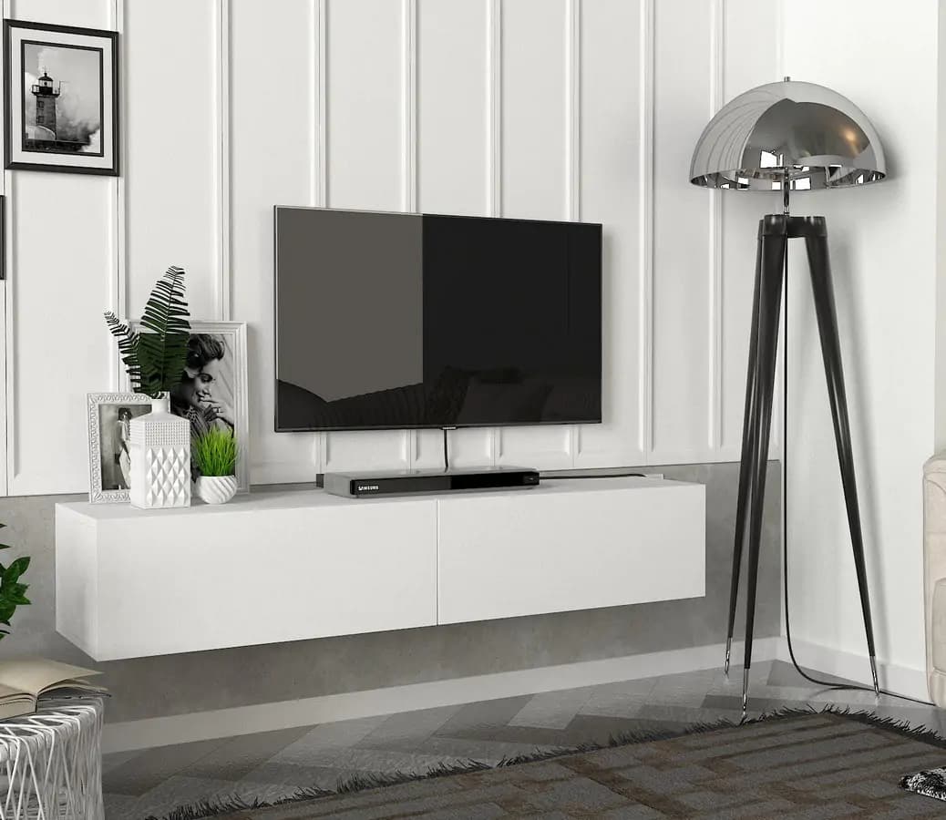 Casarredo Televizní stolek ARIX bílá