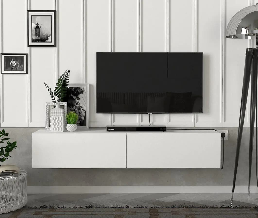 Casarredo Televizní stolek ARIX bílá - náhled 2