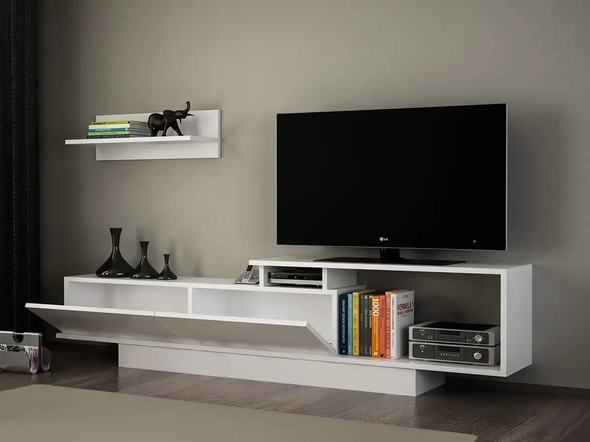 Casarredo Televizní stolek ARMAS bílá - náhled 3