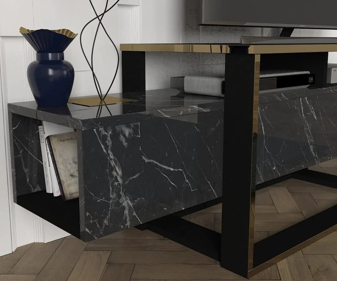 Casarredo Televizní stolek BENDIGO marble - náhled 4