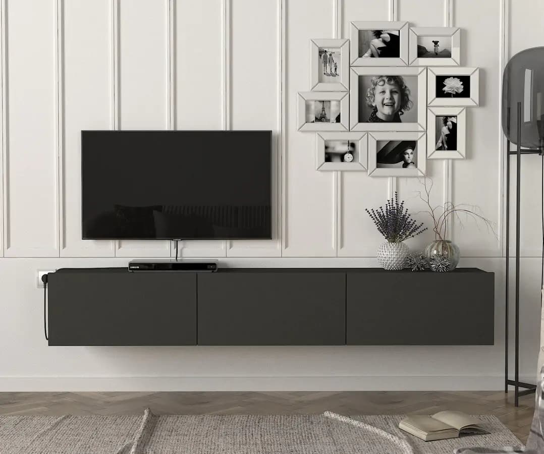 Casarredo Televizní stolek DEKARA antracit