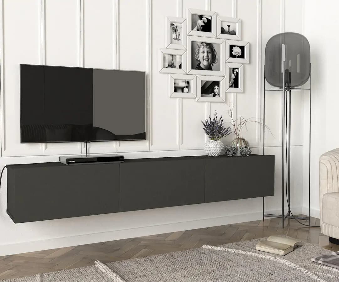 Casarredo Televizní stolek DEKARA antracit - náhled 2