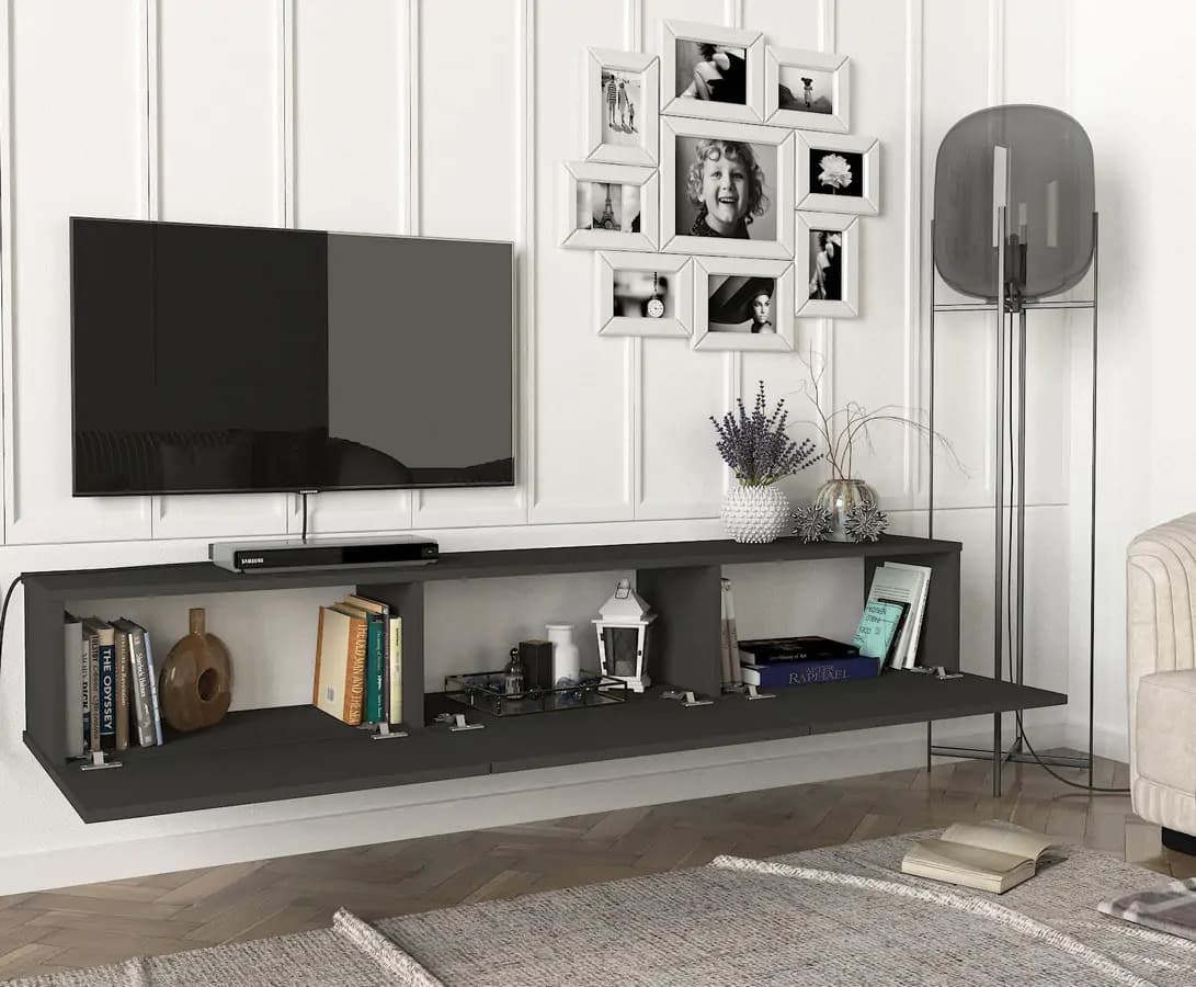 Casarredo Televizní stolek DEKARA antracit - náhled 3