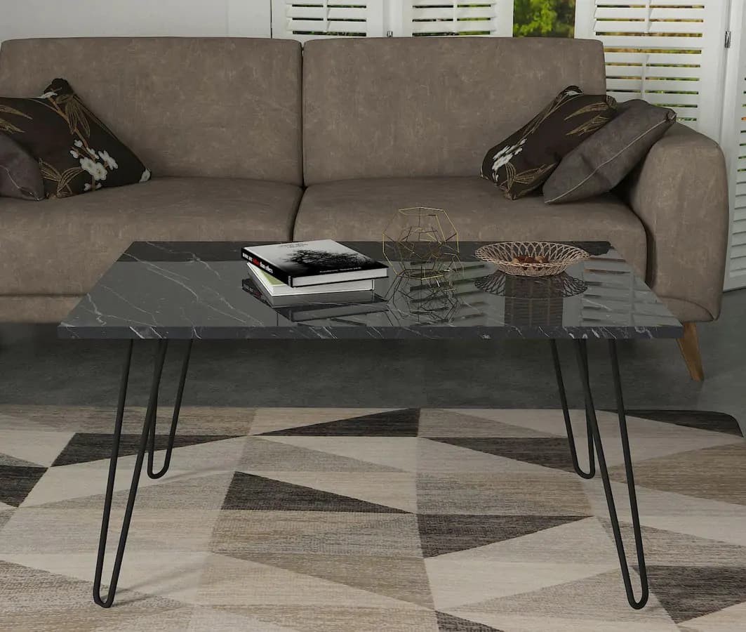 Casarredo Konferenční stolek DEKARA mramor černý - náhled 3