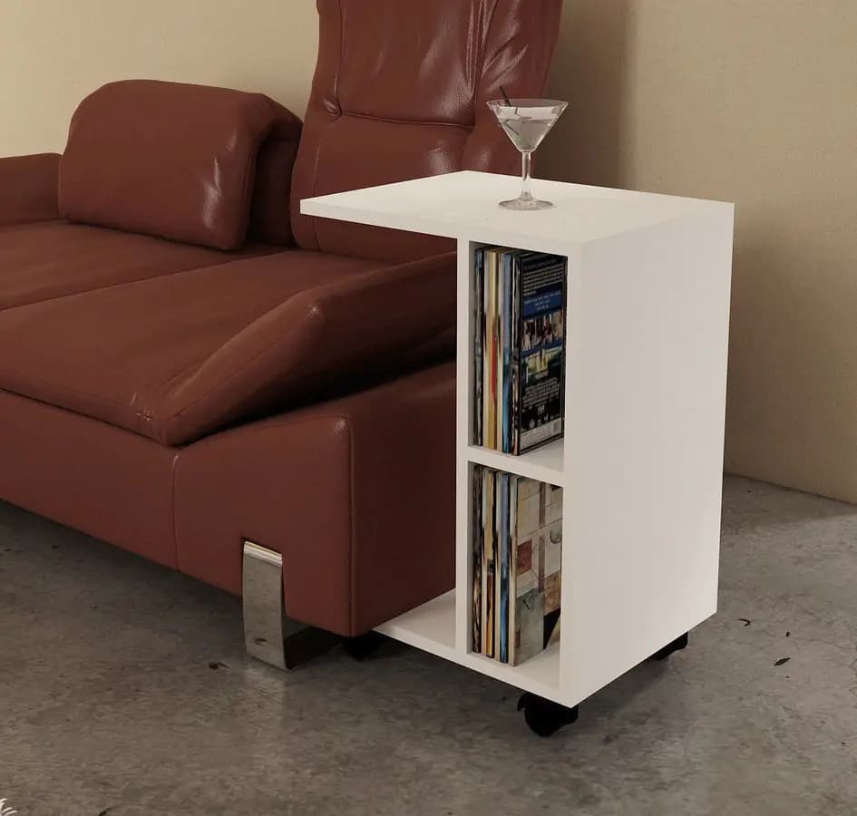 Casarredo Odkládací příruční stolek GEMEREK bílá - náhled 3