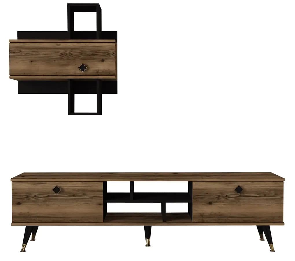 Casarredo Televizní stolek KAUNAS lydia/černá - náhled 5