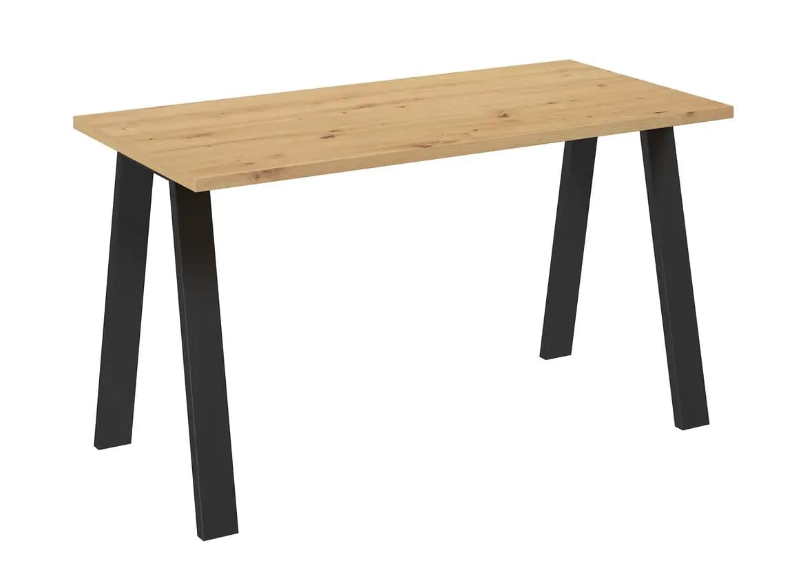 Casarredo Jídelní stůl KOLINA 138x67 cm černá/artisan - náhled 2