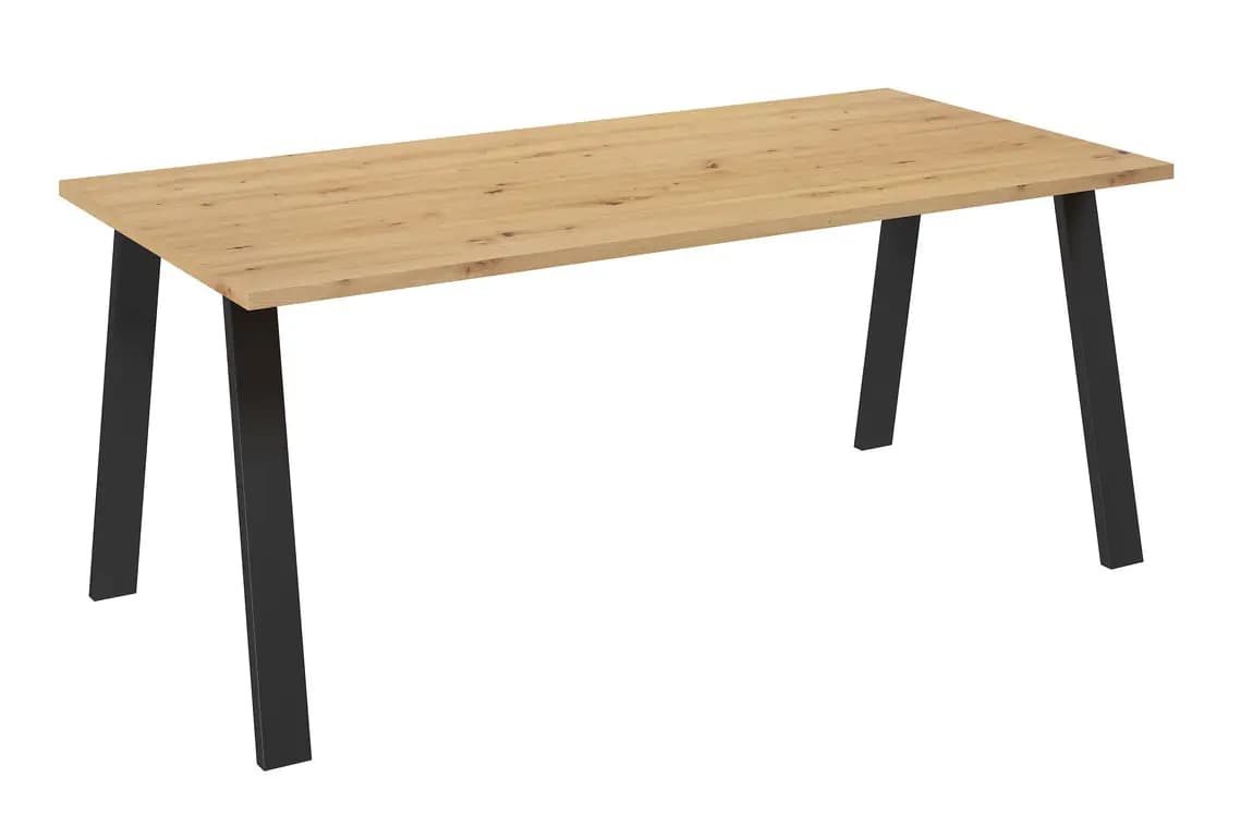 Casarredo Jídelní stůl KOLINA 185x67 cm černá/artisan - náhled 2