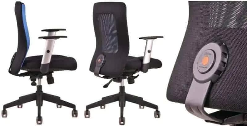 Office Pro Kancelářská židle Calypso - dvoubarevná - náhled 4