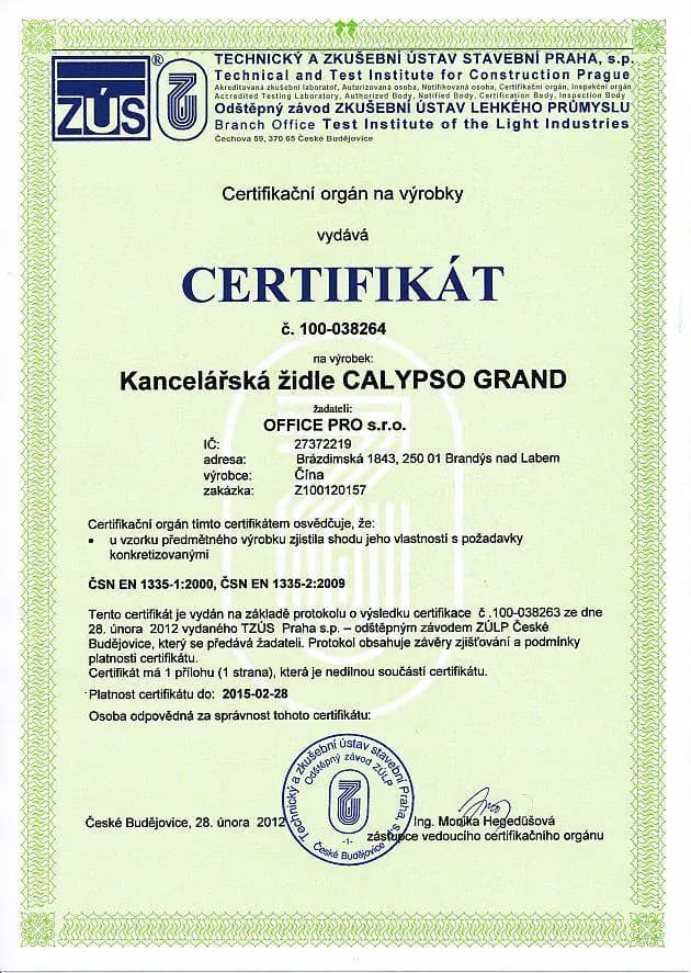 Office Pro Kancelářská židle Calypso Grand - dvoubarevná - náhled 5