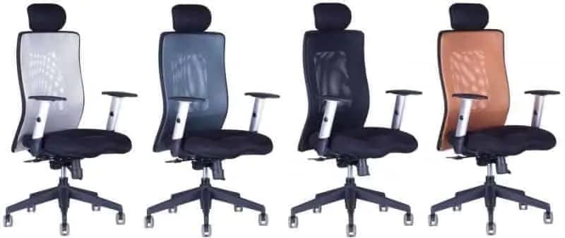 Office Pro Kancelářská židle Calypso XL s fixním podhlavníkem - náhled 4