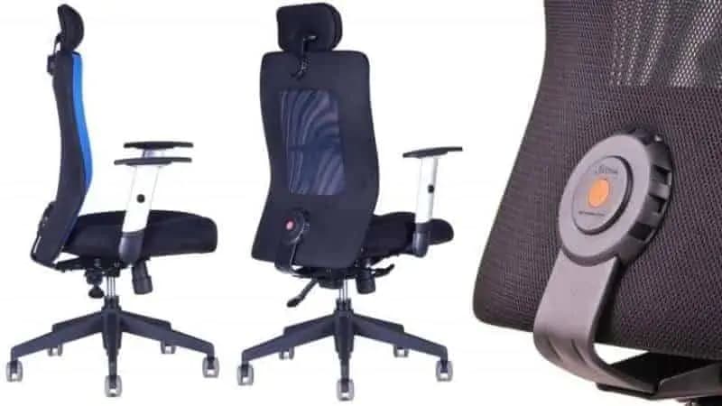 Office Pro Kancelářská židle Calypso XL s fixním podhlavníkem - náhled 5