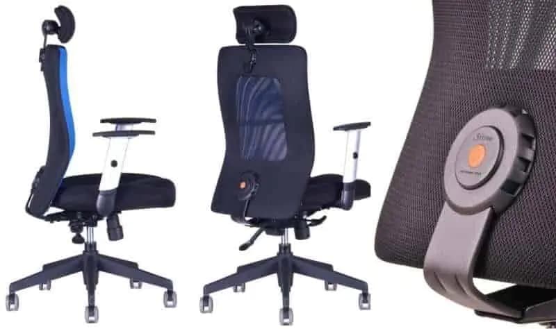 Office Pro Kancelářská židle Calypso XL s podhlavníkem - náhled 4