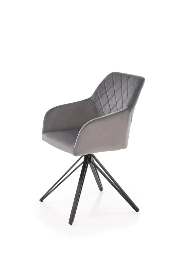 Halmar Otočné křeslo K535 - šedé - náhled 2