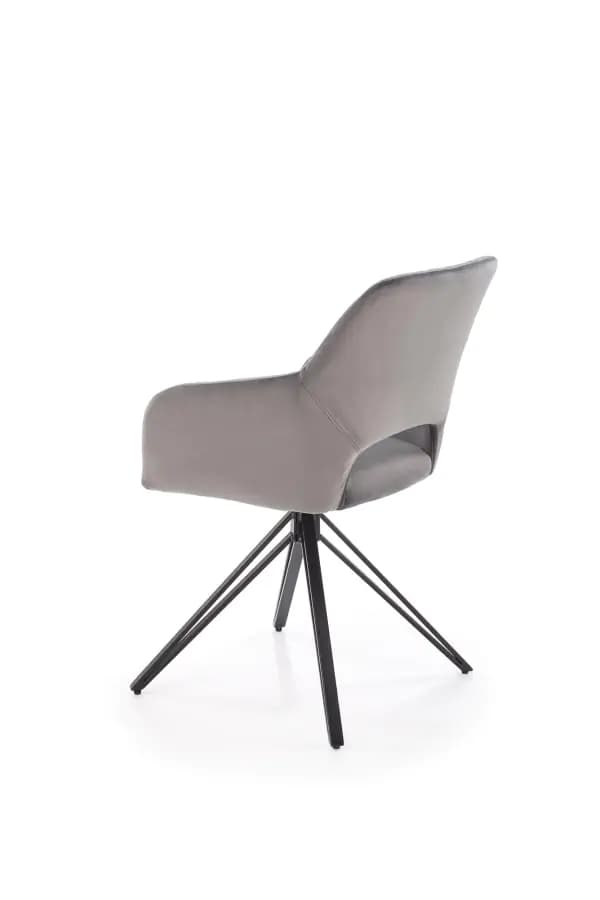 Halmar Otočné křeslo K535 - šedé - náhled 4