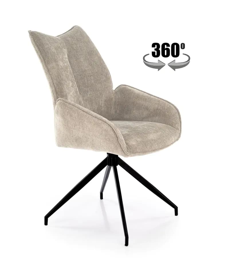 Halmar Otočné křeslo K553 - béžové